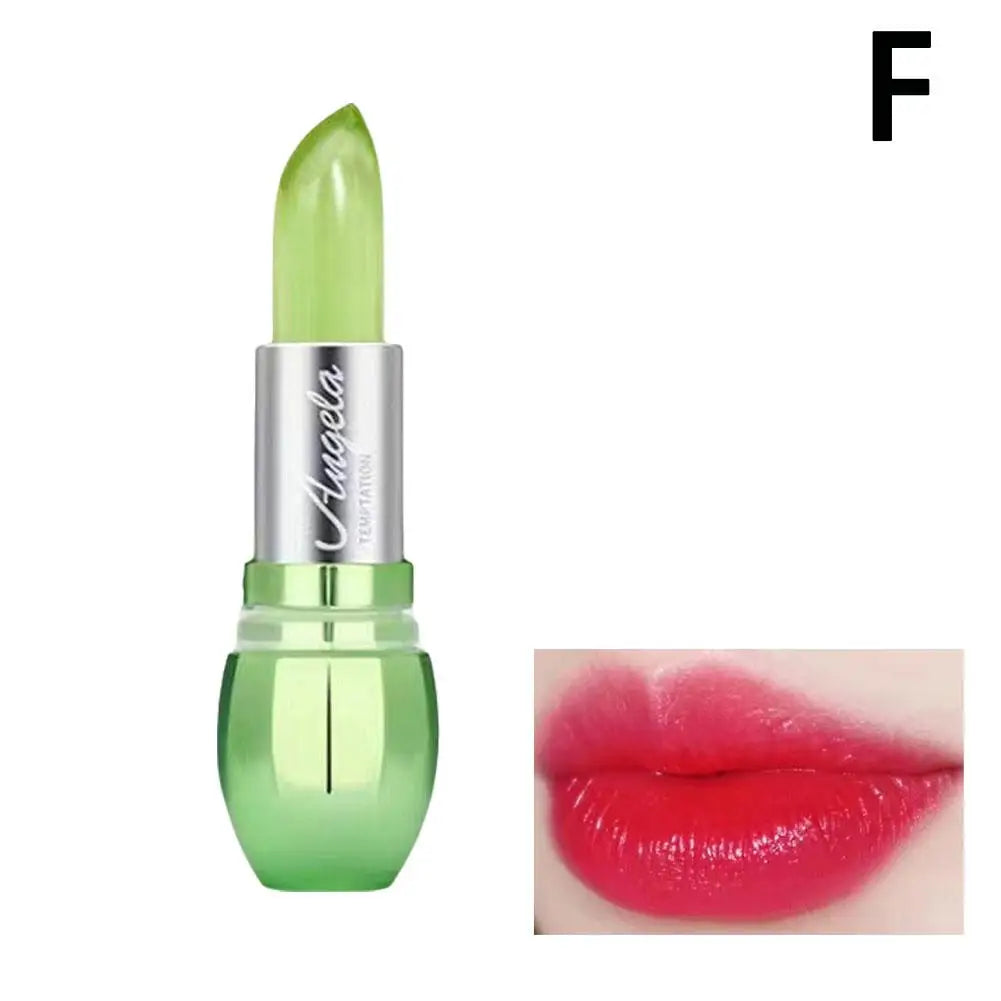 Moisturizing Color-Changing Lipstick - 6 Shades, Temperature-Controlled Natural Tint, Non-Greasy & Hydrating for All Skin Types
