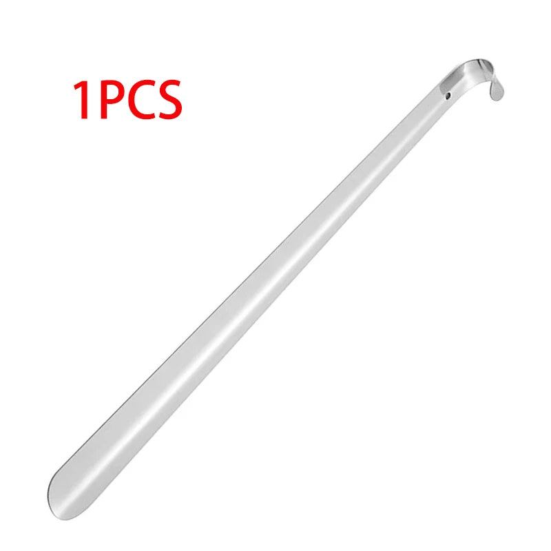 52cm Extra Long Shoe Horn Stainless Steel Silver Metal Shoes Remover Shoehorn Lifter Aid Slip Shoe Pull Tool Shoespooner