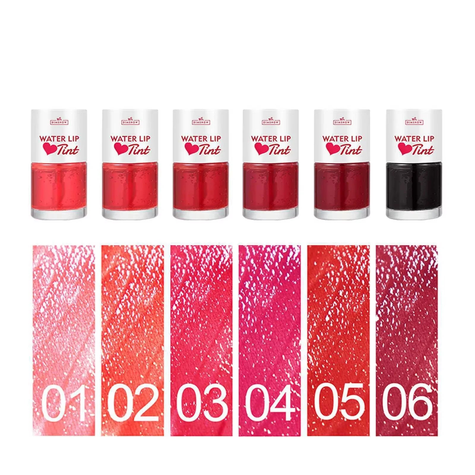 Tint Dyeing Liquid Lipstick and Blush 2 in 1 Waterproof Mirror Lip Gloss Water Lip Tint Non-sticky Lip Eye Cheek Makeup Cosmetic