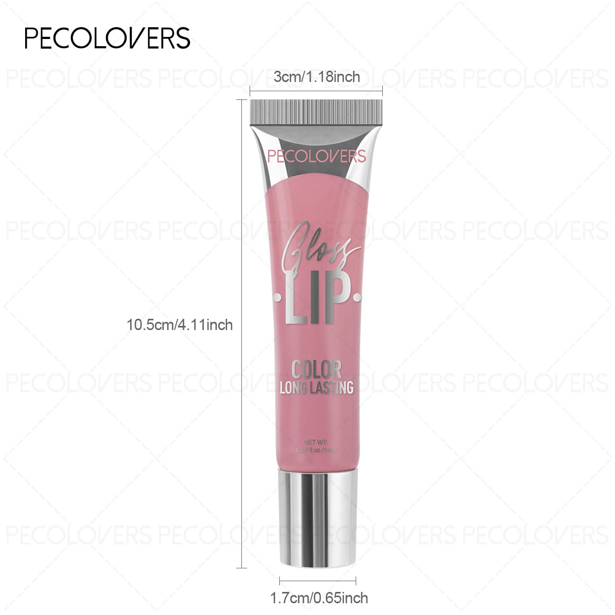 1PC Matte Lip Gloss - Long-Lasting, Waterproof Tear-Off Lip Tint in 6 Vibrant Colors for All Skin Types