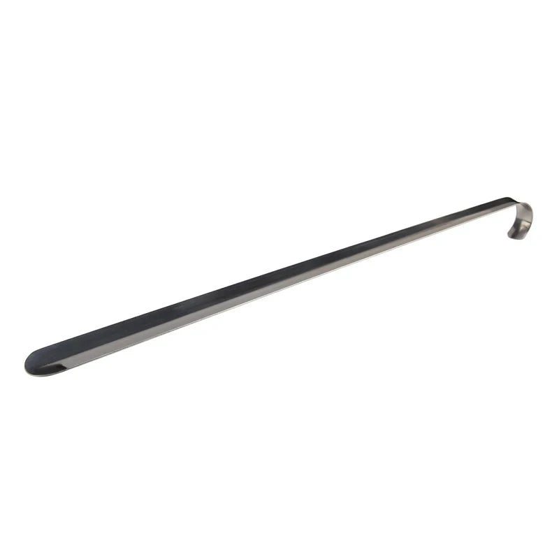 52cm Extra Long Shoe Horn Stainless Steel Silver Metal Shoes Remover Shoehorn Lifter Aid Slip Shoe Pull Tool Shoespooner