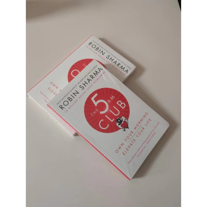 2026 hot selling items The 5AM Club By Robin Sharma Own Your Morning Elevate Your Life English Book