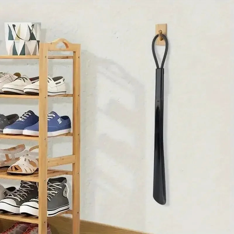1PC Extra Long Flexible Plastic Shoe Horns Durable Shoe Spoons No Bending Required Assistive Device for Pregnant Women