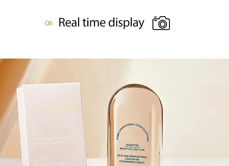 TVLV Skin Tint Stick Long Lasting Lightweight Waterproof Concealer Foundation Cream Flawless Tinted Face Contour Stick Makeup