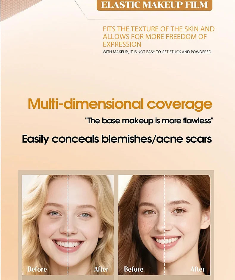 TVLV Skin Tint Stick Long Lasting Lightweight Waterproof Concealer Foundation Cream Flawless Tinted Face Contour Stick Makeup