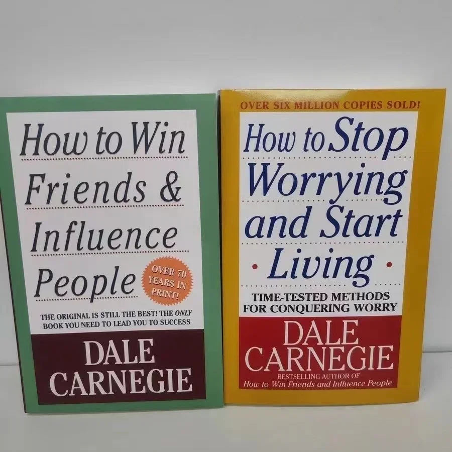 2026 best-selling 2 books: How Games Win Friends and Influence People, and How to Stop Preparing and Start Living in English