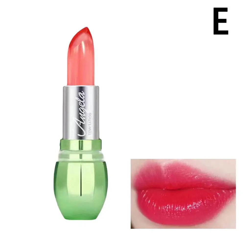 Moisturizing Color-Changing Lipstick - 6 Shades, Temperature-Controlled Natural Tint, Non-Greasy & Hydrating for All Skin Types