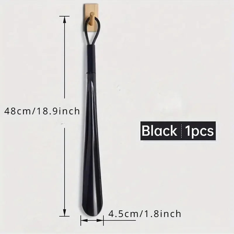 1PC Extra Long Flexible Plastic Shoe Horns Durable Shoe Spoons No Bending Required Assistive Device for Pregnant Women