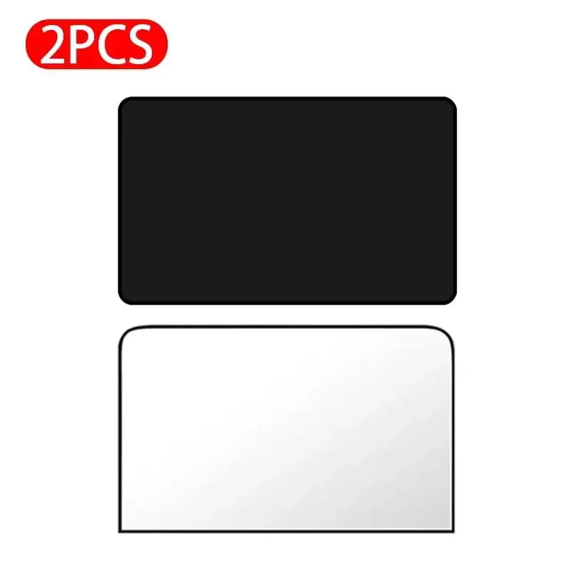 2Pcs Privacy Curtains UV Reflection Anti Glare UV Block Sunshade for Front/Back Window