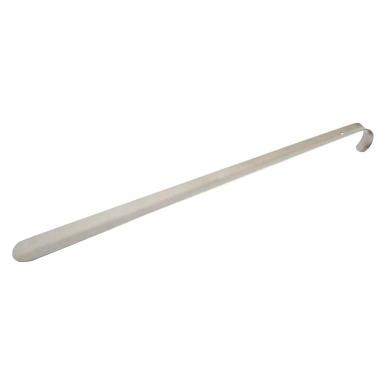 52cm Extra Long Shoe Horn Stainless Steel Silver Metal Shoes Remover Shoehorn Lifter Aid Slip Shoe Pull Tool Shoespooner