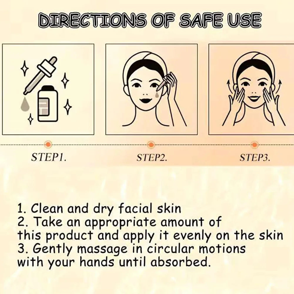 SEYHZE Collagen Vitamin C Essence Liquid 40ml/60ml Day And Night Skincare for Sensitive Dry Skin Oil-Control Moisturizing Anti-A